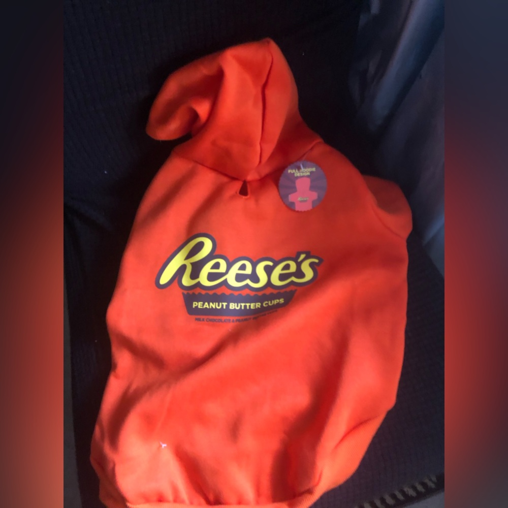 🎃💜Reese’s Large Dog Sweatshirt- 689 $18 or $15 w/offer